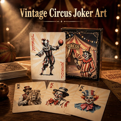 🃏 Circus Clown Joker Playing Cards🎪