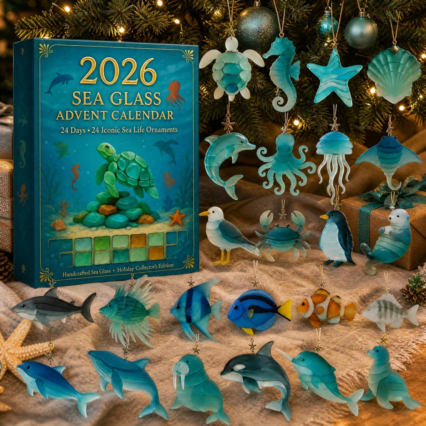 🎉🌊2026 Advent Calendar · Ocean Treasures
