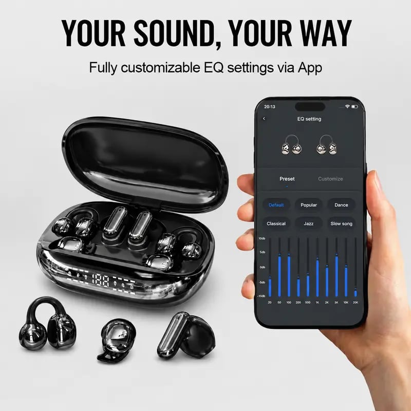 ⚡Limited Time Offer: Save 40% OFF🔥3-in-1 Ultra-Versatile Wireless Earbuds with Power Bank Case