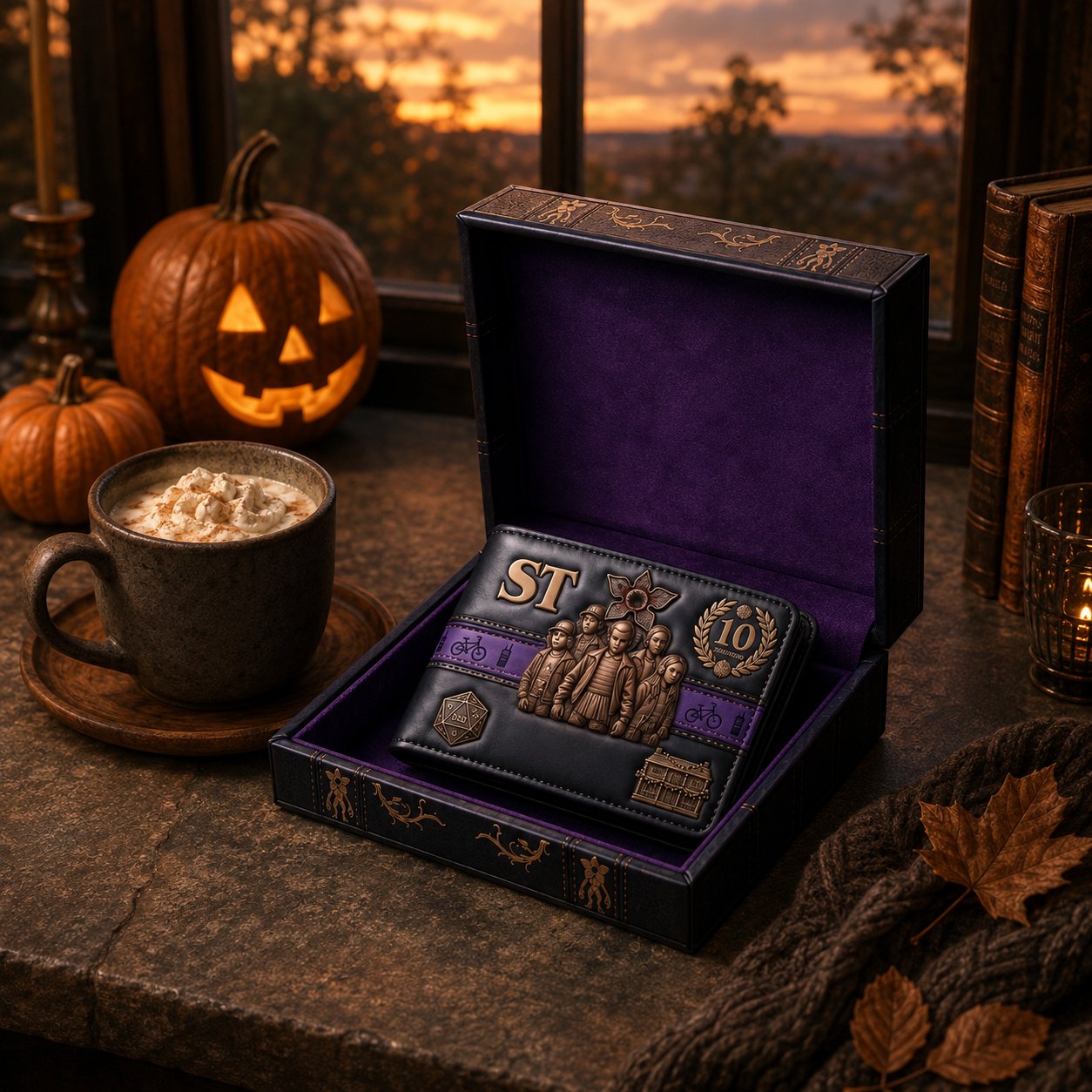 🦇 DARK UNIVERSE COLLECTOR'S EDITION WALLET – Gothic Horror Accessory