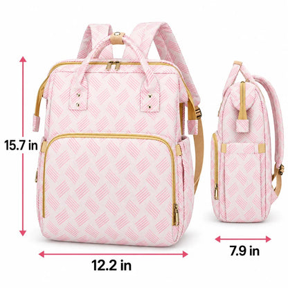 🍼3-in-1 Diaper Bag Backpack with Fold-Out Changing Station🍼