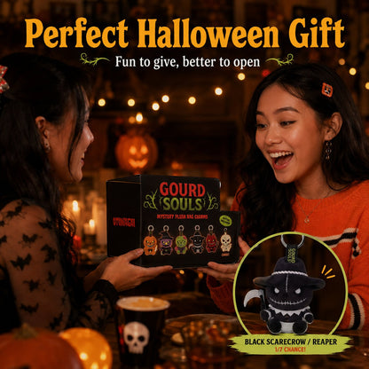 Halloween Plush Blind Box: Portable Spooky‐Cute Fun for Daily Backpack & Keychain Collection