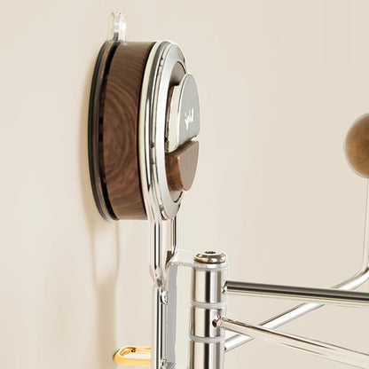🎉No-Drill Rotating Suction Hooks – Strong Hold, Easy Wall Installatio
