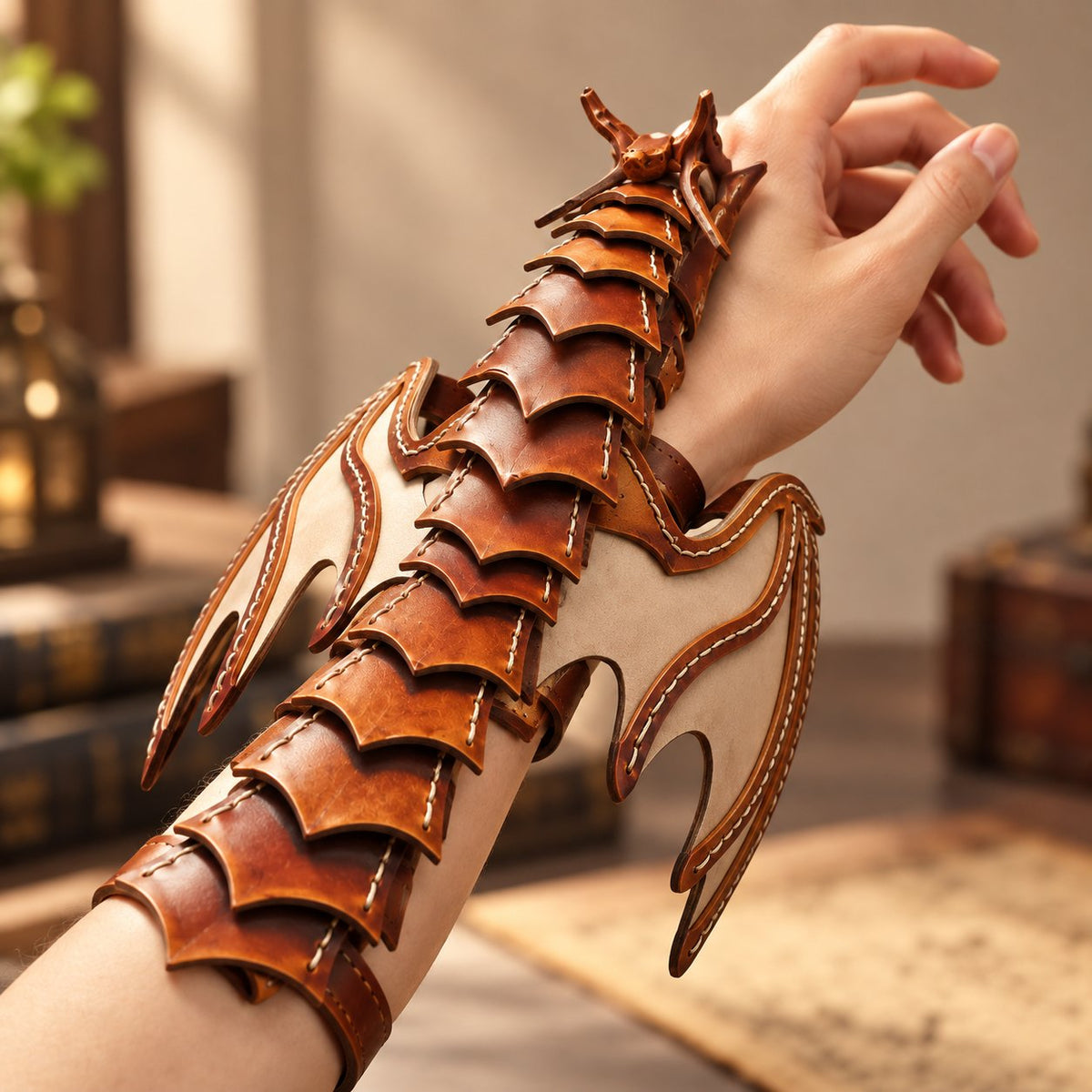 🔥Last Day 49% OFF - 🐉Leather Dragon Wristband