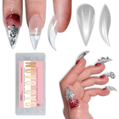 🖤✨3D Gothic Claw Press-On Nails | Instant Salon Drama