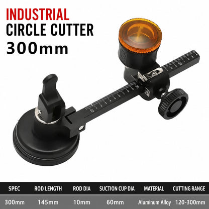 Glass Circle Cutter Tool for Tiles and Ceramics with Adjustable Features