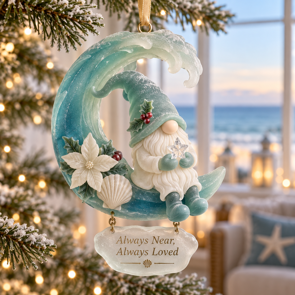 Coastal Gnome Christmas Decor | Enduring Love