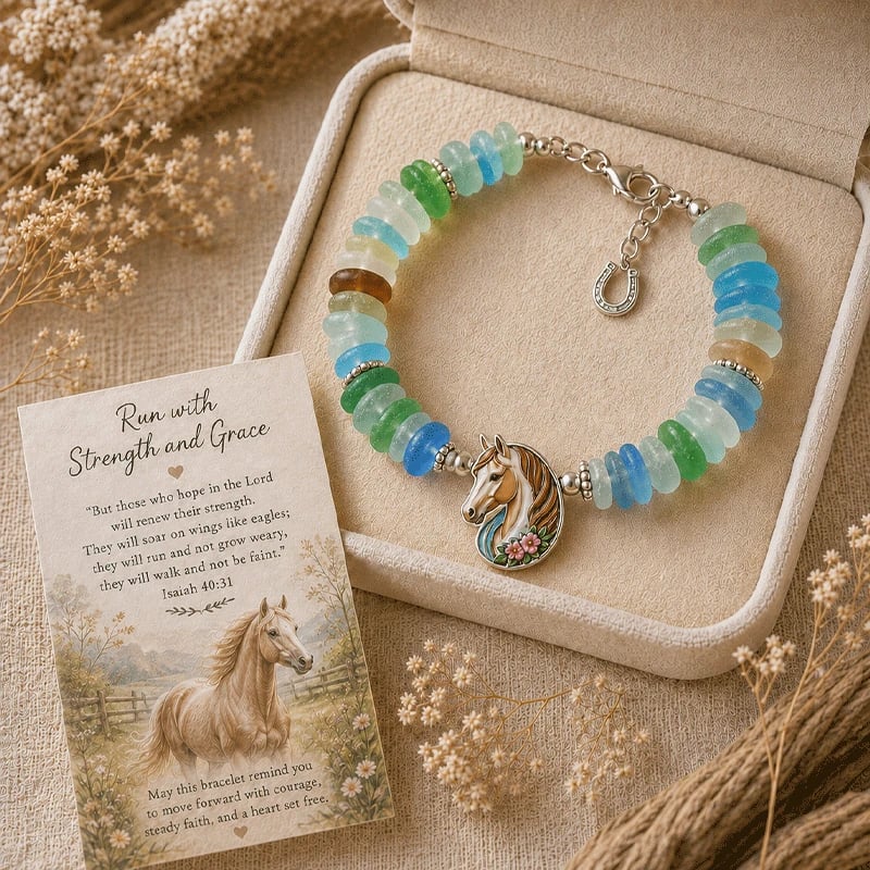🔥HOT SALE 49% OFF🌊Sea Glass Blessing Bracelet