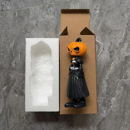 🎁🎉Only $32.99 This Week🌟👻Halloween Pumpkin Man Figurine/Decoration🎃