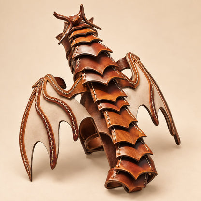 🔥Last Day 49% OFF - 🐉Leather Dragon Wristband