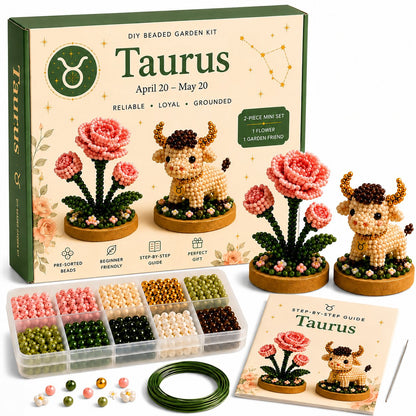12 Zodiac Signs DIY Beaded Garden Craft Kit