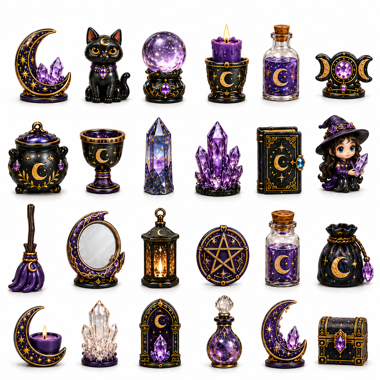 Crystal Witch Advent Calendar 2026 – 24 Magical Miniature Surprises