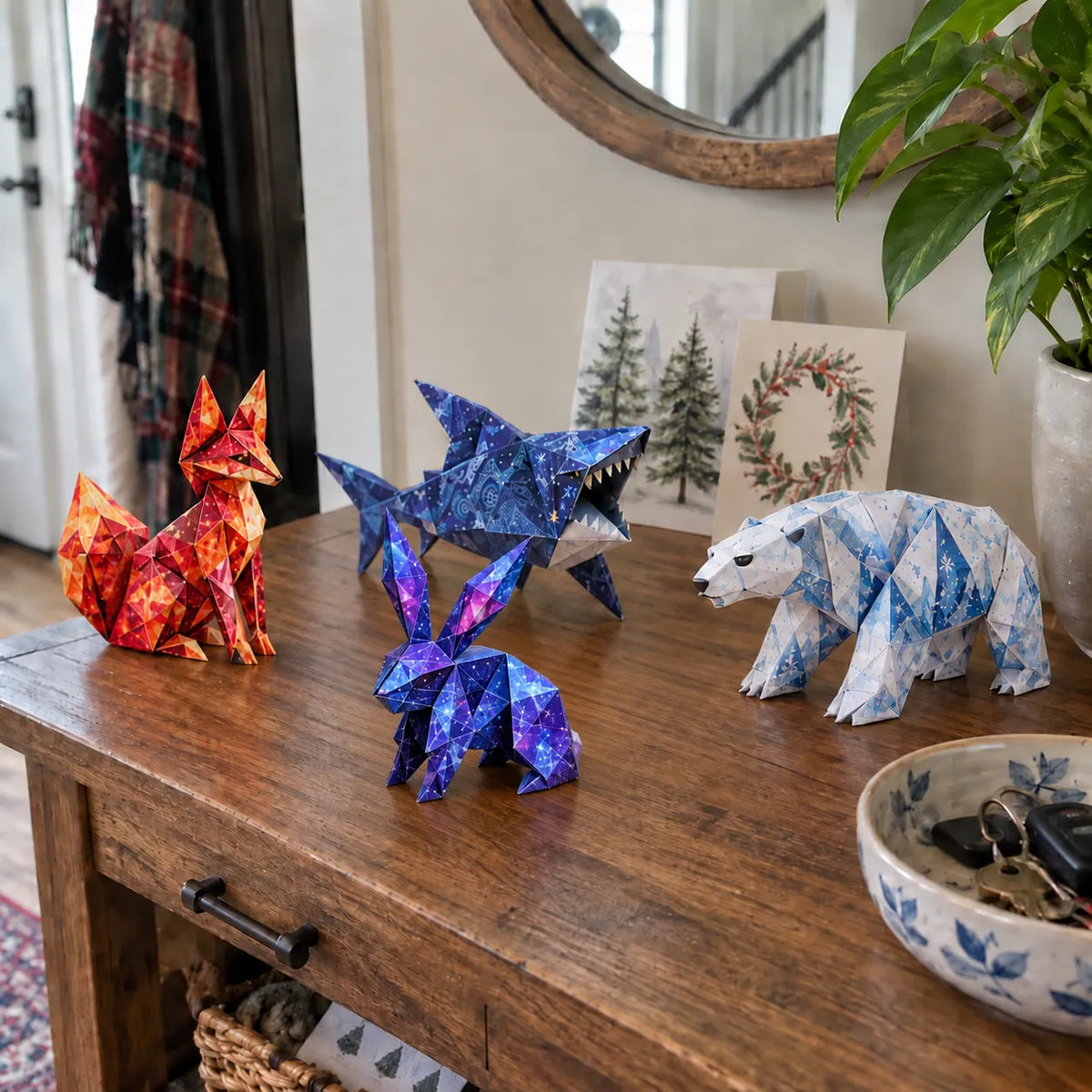 ⏳ Last Day 49% OFF – 🐉 Fantasy Paper Folding Craft Kit | 4 Magical Worlds with 50 Patterned Papers & Step-by-Step Guide ✨