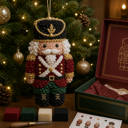🔥49% Off Last Day 🔥 3D Fabric Poke Christmas Ornament Kit