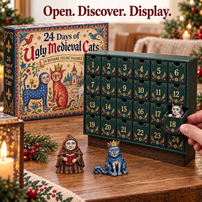 🐈🏰 24 Days of Ugly Medieval Cats