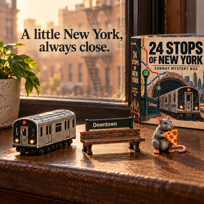🚇 24 Stops of New York Subway Advent Calendar