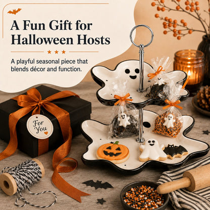 Two-Tier Ghost Serving Stand