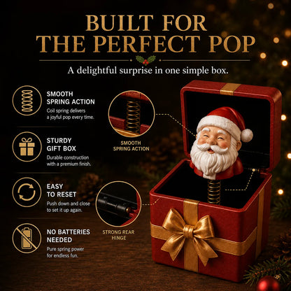 ⏳ Last Day 49% OFF – 🎁 Christmas Magic Pop-Up Gift Box | Instant Surprise Gift With 6 Festive Characters For Christmas Morning, Secret Santa & Holiday Celebrations 🎄