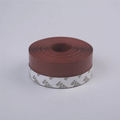 16.4Ft Door Weather Stripping | Adhesive Draft Stopper Seal Strip for Doors, Windows & Shower Doors