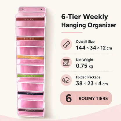 ⭐49% OFF🔥6-Tier Large-Capacity Hanging Organizer