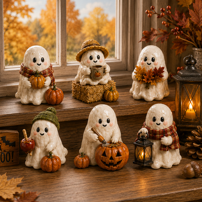 Ghost in the Pumpkin Patch Advent Calendar 2026 – 24 Unique Halloween Ghost Miniatures