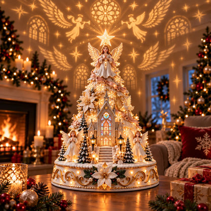 ⭐🏆 60,000+ Sold - 🎄MerryRealm™ Christmas Village Lightscape Tree