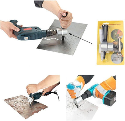 🔩 Double Head Metal Sheet Nibbler Cutter