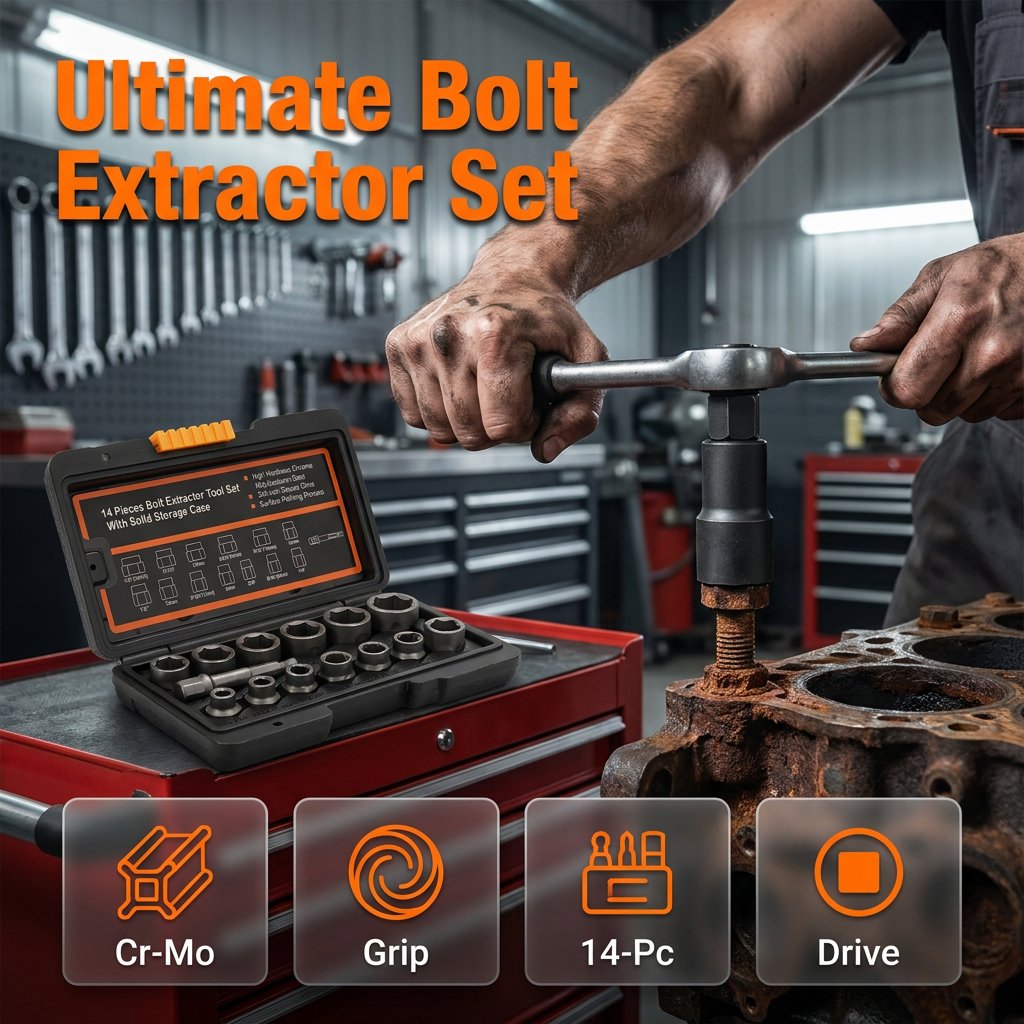 🧰13+1 PCS Bolt & Nut Extractor Set🔩-Buy 2 Get Free Shipping