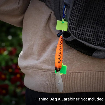 🌟💥 Spring‑Loaded Treble Hook Protector Caps🎣