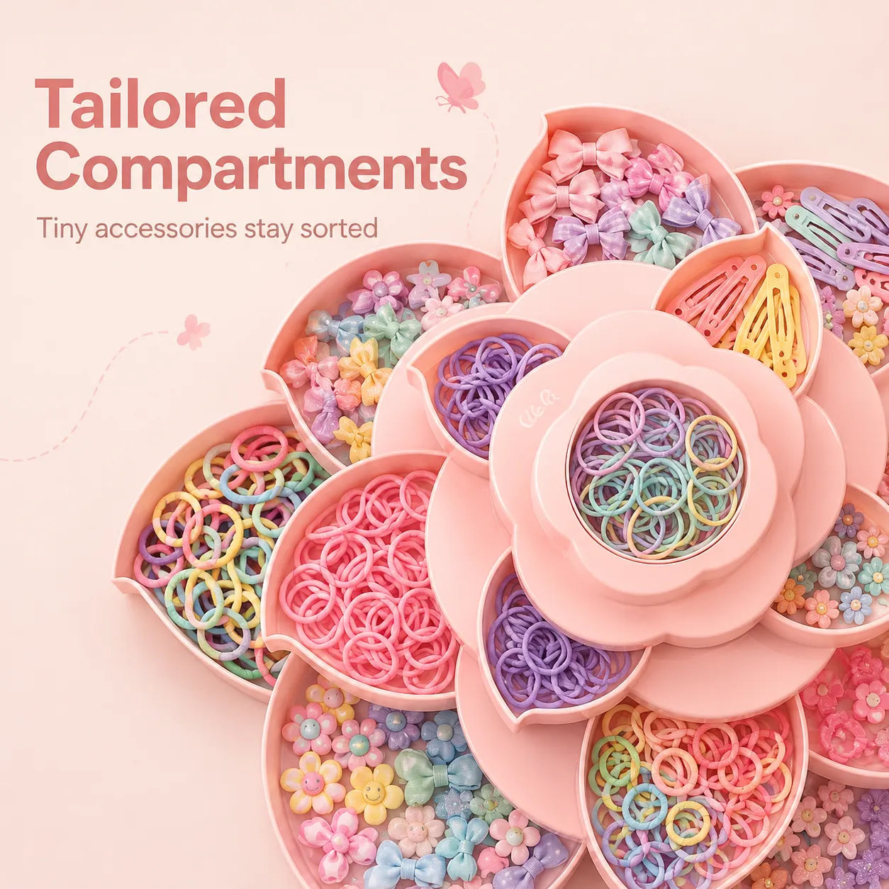 🎀Baby Hair Accessories Organizer Box