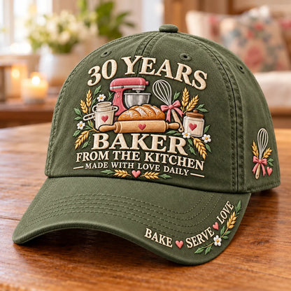 🎉 30-Year Career Milestone Baseball Caps | Celebrate a Lifetime of Dedication