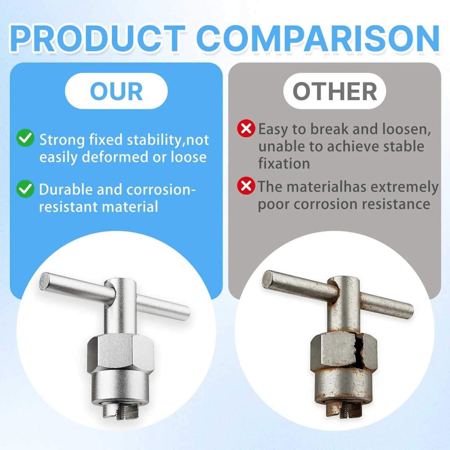 🎉 🔧 104421 Cartridge Removal Tool – Compatible with Moen 1220/1222/1225 Faucet & Shower Cartridge Puller for Easy Replacement