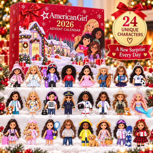 🎀 24-Day Pink Advent Calendar | Collectible Mini Surprise Countdown