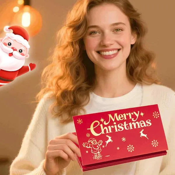 🎁 LAST DAY 49% OFF🎅🎄Foldable 6-Slot Christmas Red Envelope