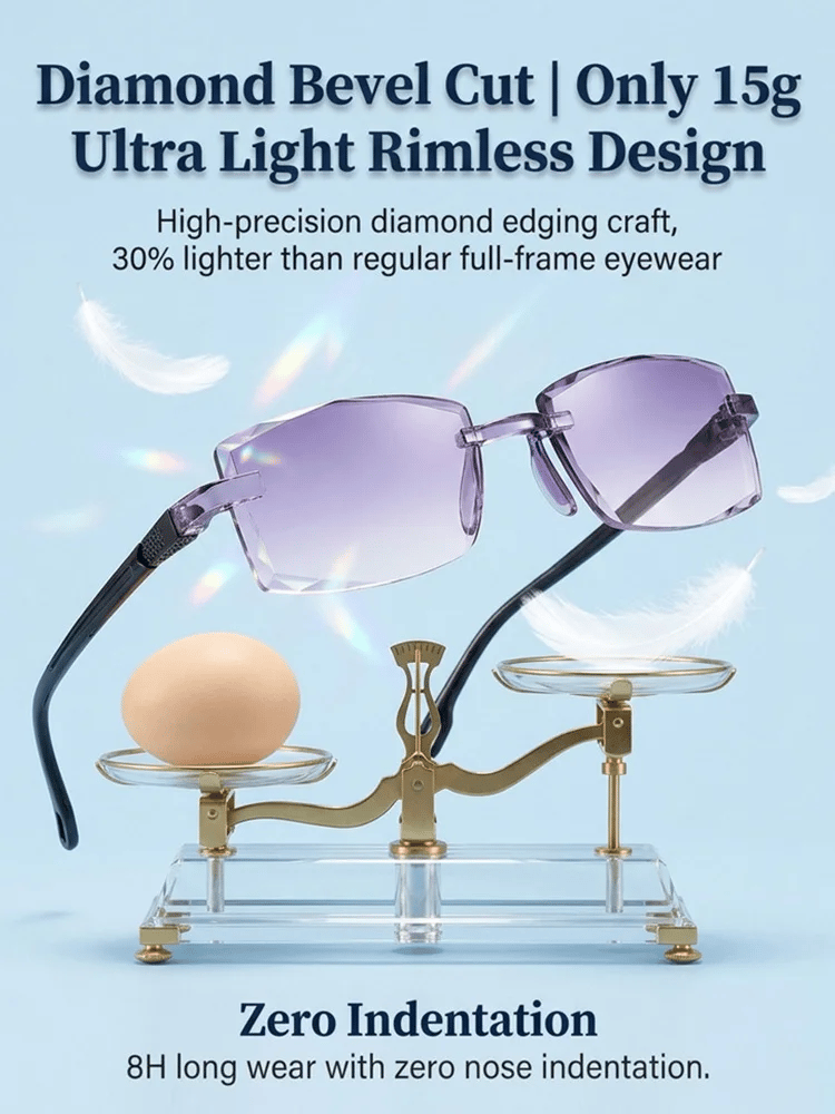[Regain Your Youthful Vision] Smart Zoom Diamond-Cut Reading Glasses