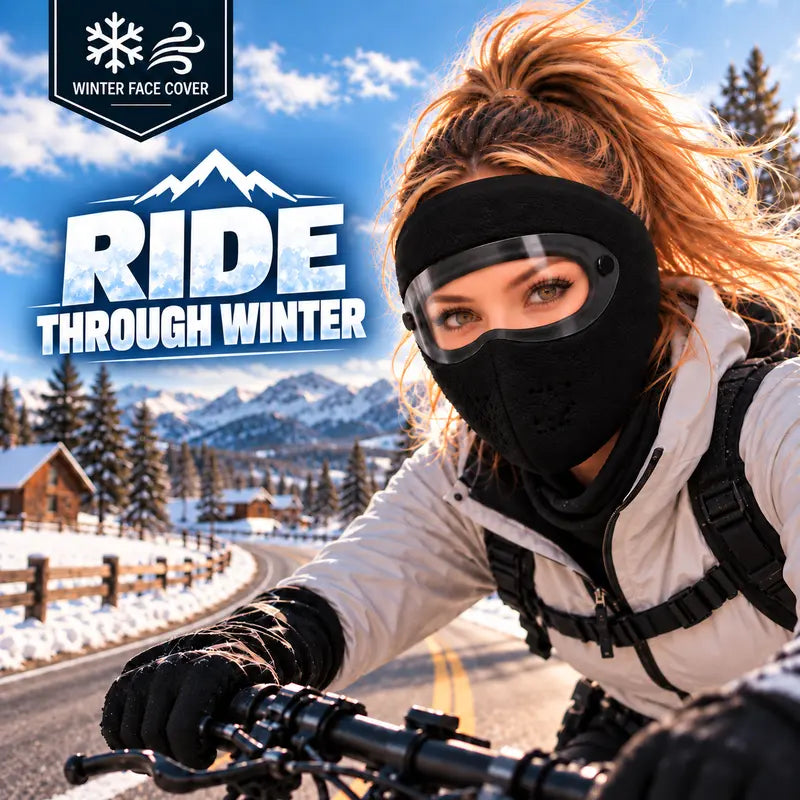 ❄️ Winter Face Mask with Detachable Goggles