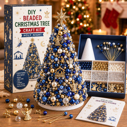 🔥Last Day 49% OFF - 🎄✨ DIY Beaded Christmas Tree Craft Kit(📦Buy 2 Free Shipping)