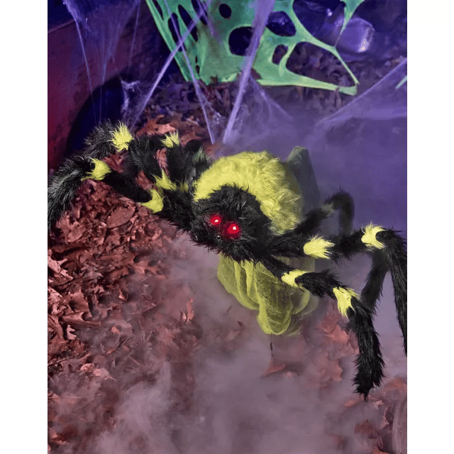 🕷 30 in LED Jumping Spider Animatronic 🕸