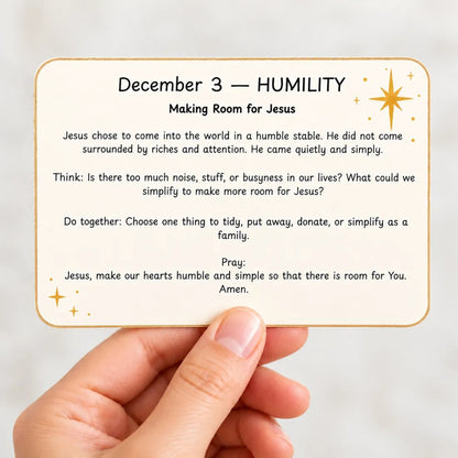 ✝️ Christian Advent in a Jar – Keep Christ at the Heart of Christmas