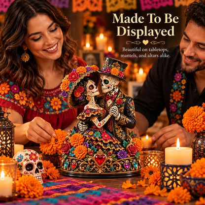 Day of the Dead Catrina Figurines – 3 Colorful Character Styles