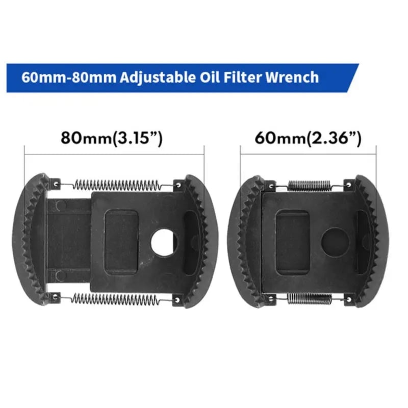 🎉🔧 Adjustable Oil Filter Wrench