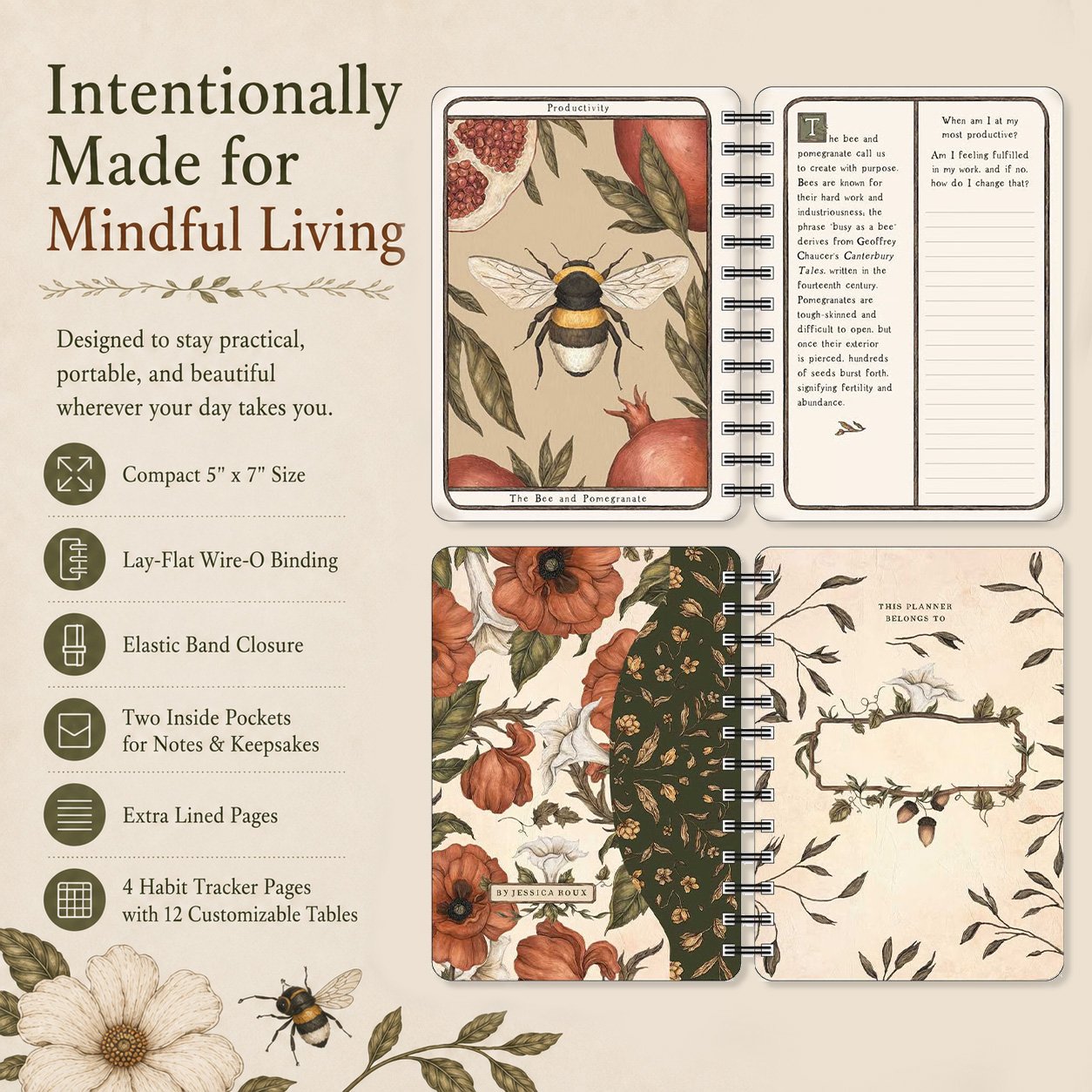 🌙 Woodland Warden 2027 Planner – A Year of Nature's Wisdom & Intention