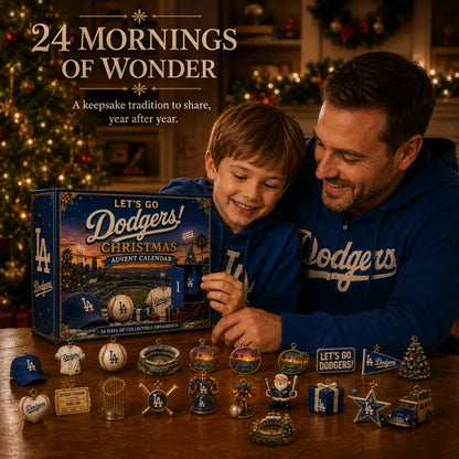 🎄 Let’s Go Dodgers! Baseball Christmas Advent Calendar