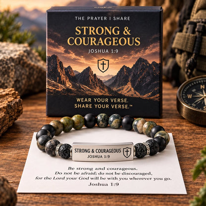 🔥LAST DAY 50% OFF - ✝️ Wear Your Verse Scripture Nameplate Bracelet👍(Limited Edition)