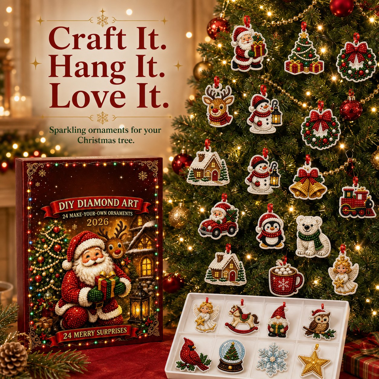 🎄 24 Christmas Ornaments To Make & Hang