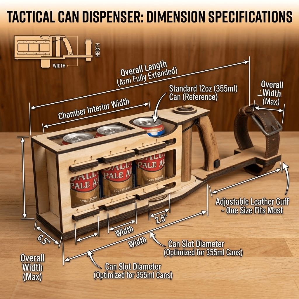 🔥3 in 1 Tactical Beer Catapult