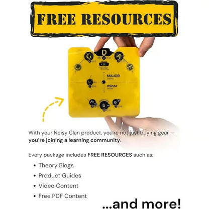 🔥Last Day 54% OFF 🎵Circle of Fifths Music Theory Decoder Set🎹🎸💕