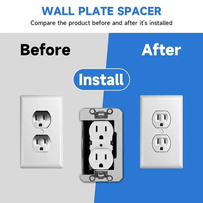 ⚡ Metal Wall Plate Outlet Spacers | Electrical Device Leveling Shims