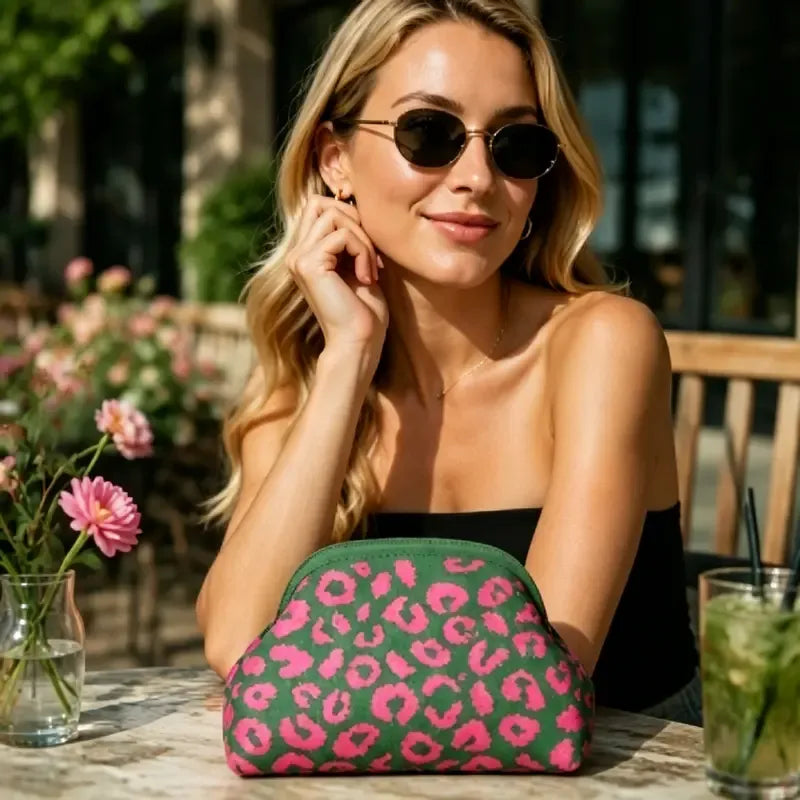 Women's Color-Block Handheld Bag, Vintage Stripe/Houndstooth/Wavy/Triangle Pattern Underarm Purse, Portable Everyday Storage Handbag, Casual Chic Accessory for Daily Dates and Stylish Outfits