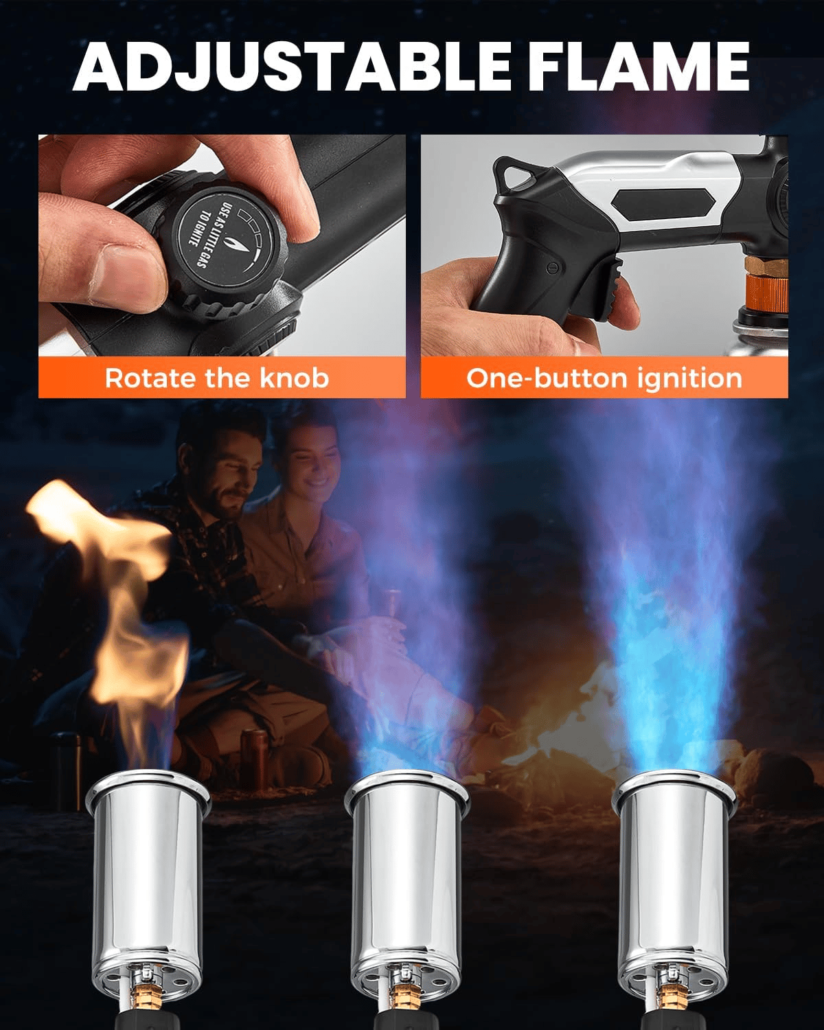 🔥BLACK FRIDAY 49% OFF💥Powerful Propane Torch - 2372°F High Temp Flame(Buy 2 Free Shipping)